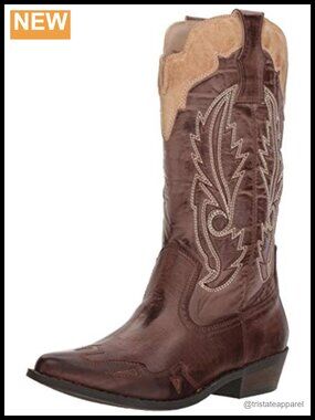 Coconuts by Matisse Women's Cimmaron Faux Leather Western Boot